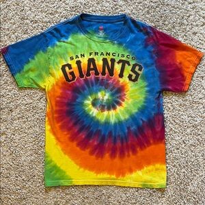 Hanes Tie-Dye Giants Tee